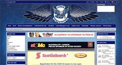 Desktop Screenshot of miltonwinterhawks.com